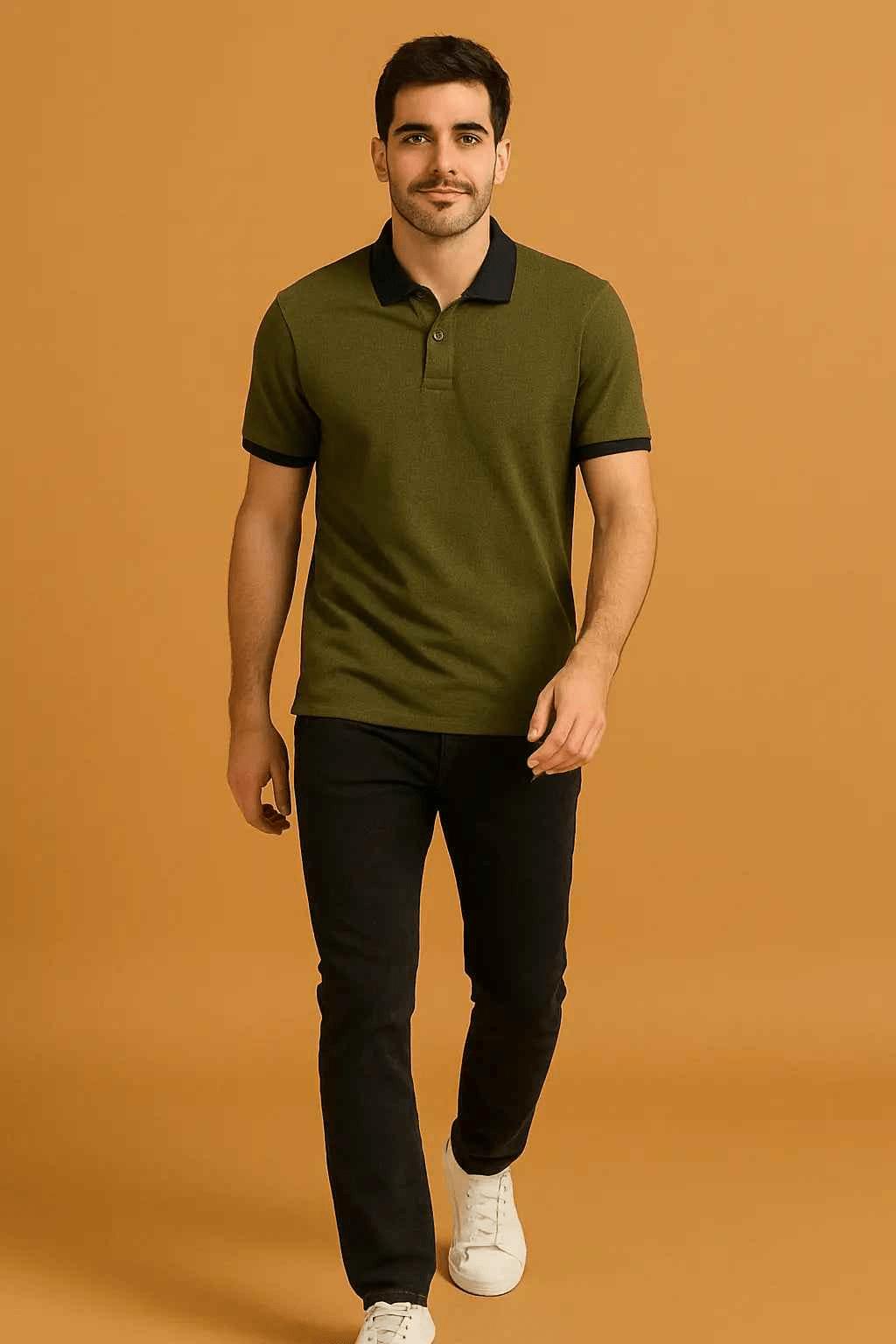 Olive Polo Style
