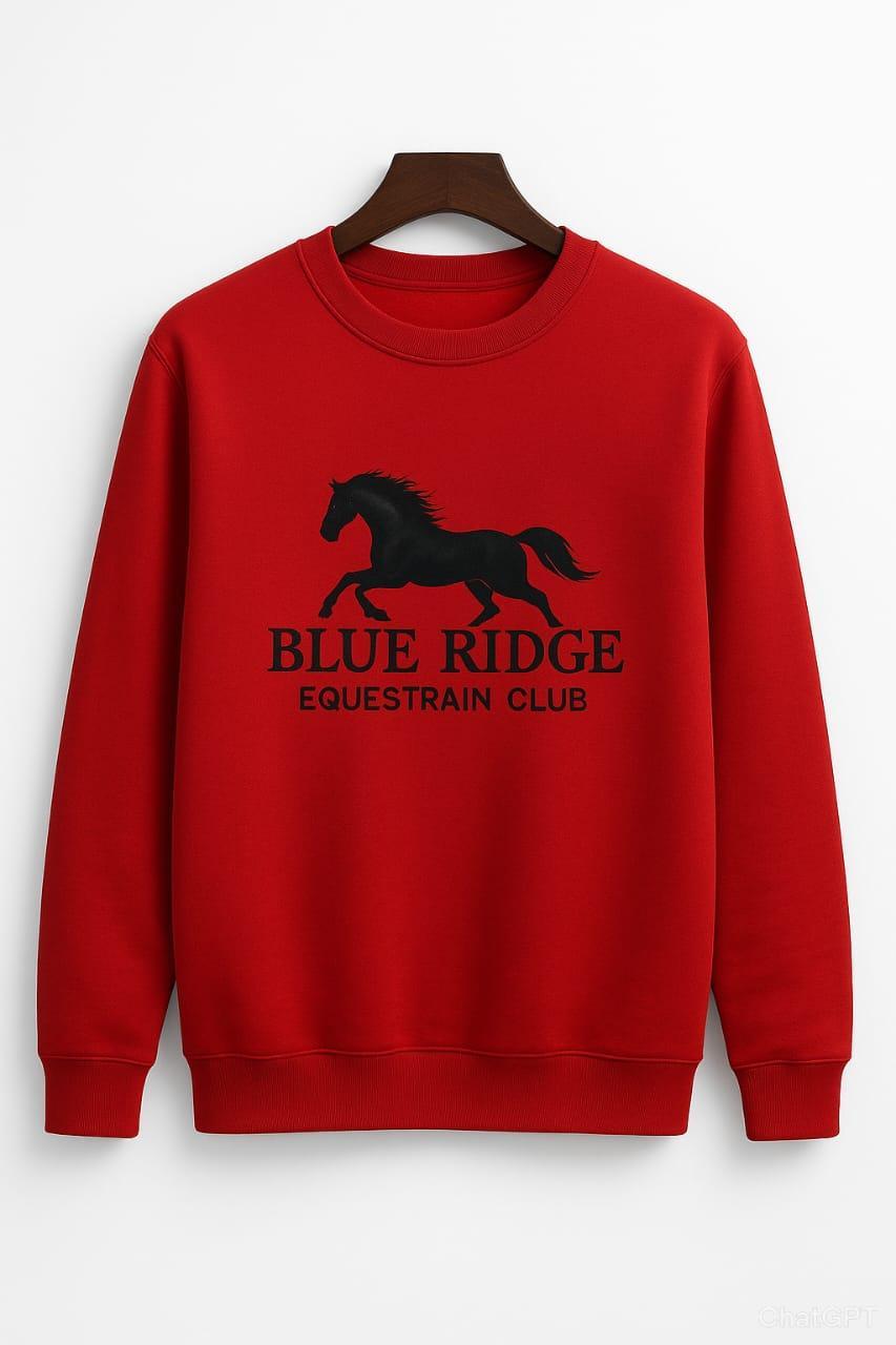 Red Fleece Sweatshirt