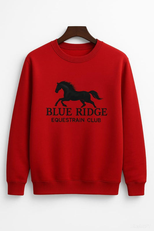 Red Fleece Sweatshirt